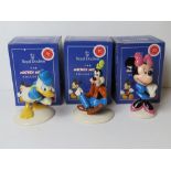 The Mickey Mouse Collection by Royal Doulton being 70 Years of Mickey Mouse Edition, Donald Duck,