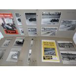 A rare collection of 1950s Motor Racing and Motor Cycle Racing black and white photographs and
