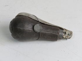 An inert WWI French P1 Pear Grenade with