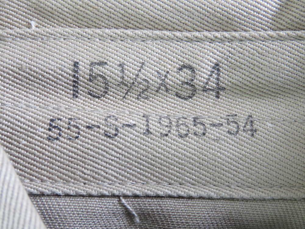 A US Khaki shirt , with original stampin - Image 6 of 6