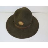 A US Cavalry hat.
