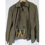 A Soviet Airforce jacket and trousers, t