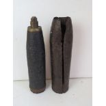 An inert E.O.D Demo 4 inch Naval Shell,