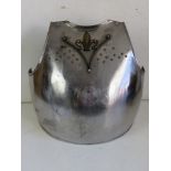 A reproduction civil war front armour pl