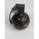 An inert Spanish Tipo C No.2 hand grenad