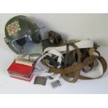 A quantity of assorted militaria inc; pu