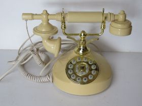 A contemporary Binatone Classic phone, vintage style.