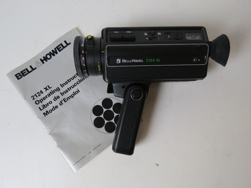 A Bell and Howell 2124 XL camera