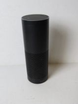 An Amazon Echo speaker model number SK70