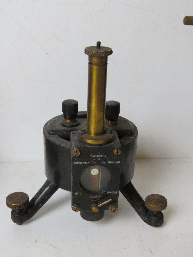 Four experimental scientific instruments including; an antique disappearing-filament pyrometer, - Image 4 of 6