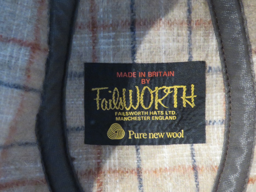 A pure new wool Failsworth hat trilby, feathers slightly a/f. - Image 2 of 2