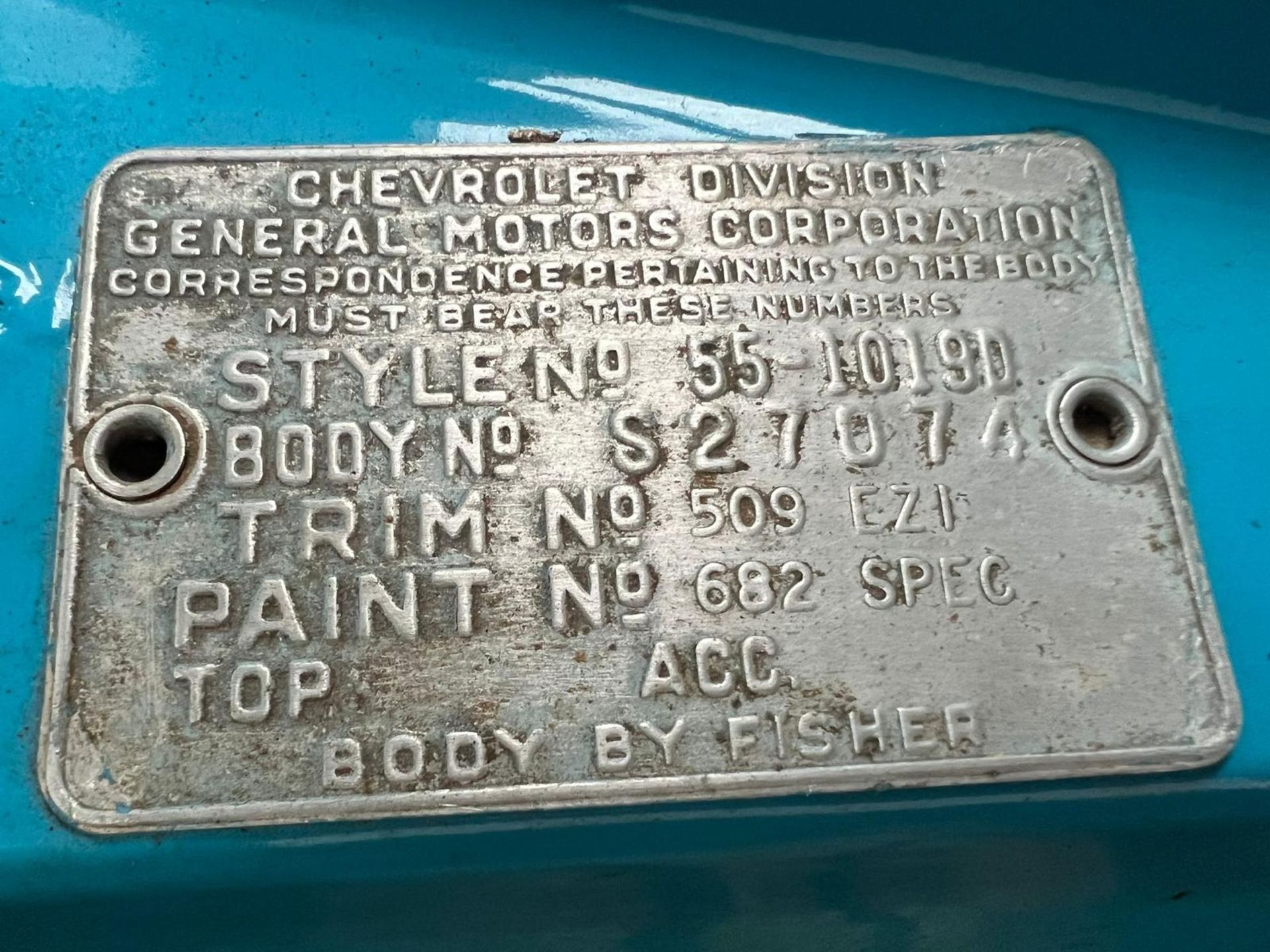 Chevrolet Bel Air 1955 - Image 3 of 21