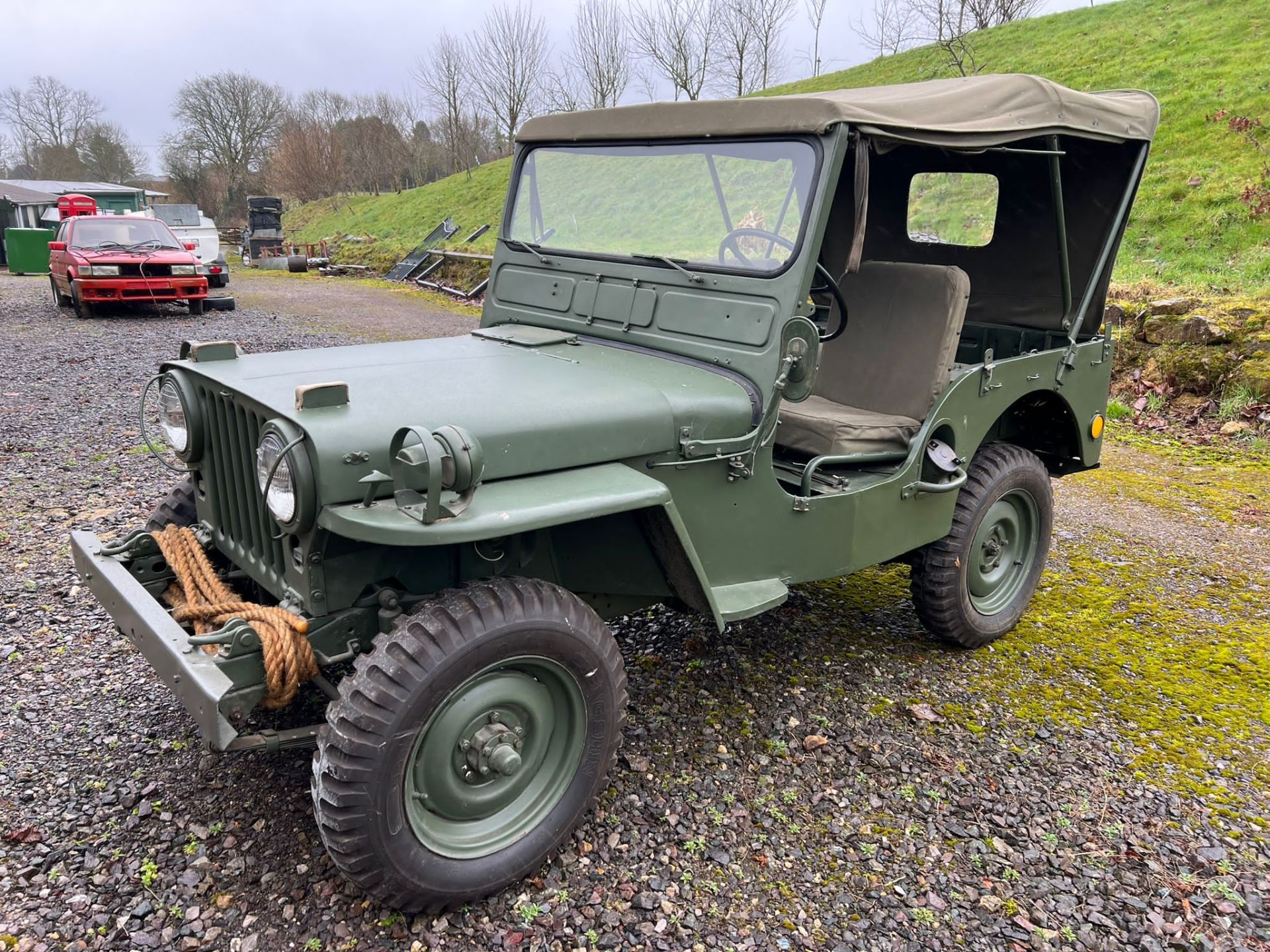 Willys Jeep Model M38 c1947 - Image 9 of 13