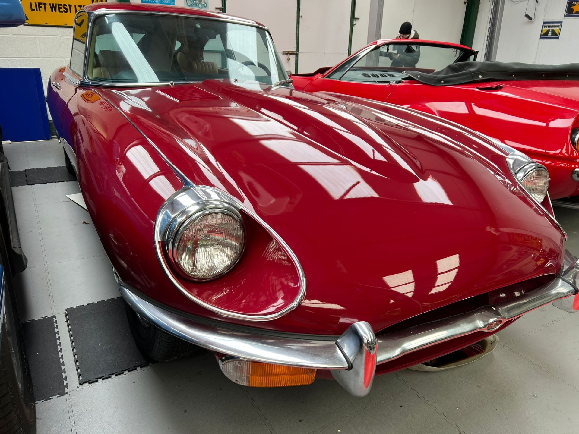 Jaguar E-Type fixed head 2+2 coupe 4.2E 1969 - Image 12 of 24