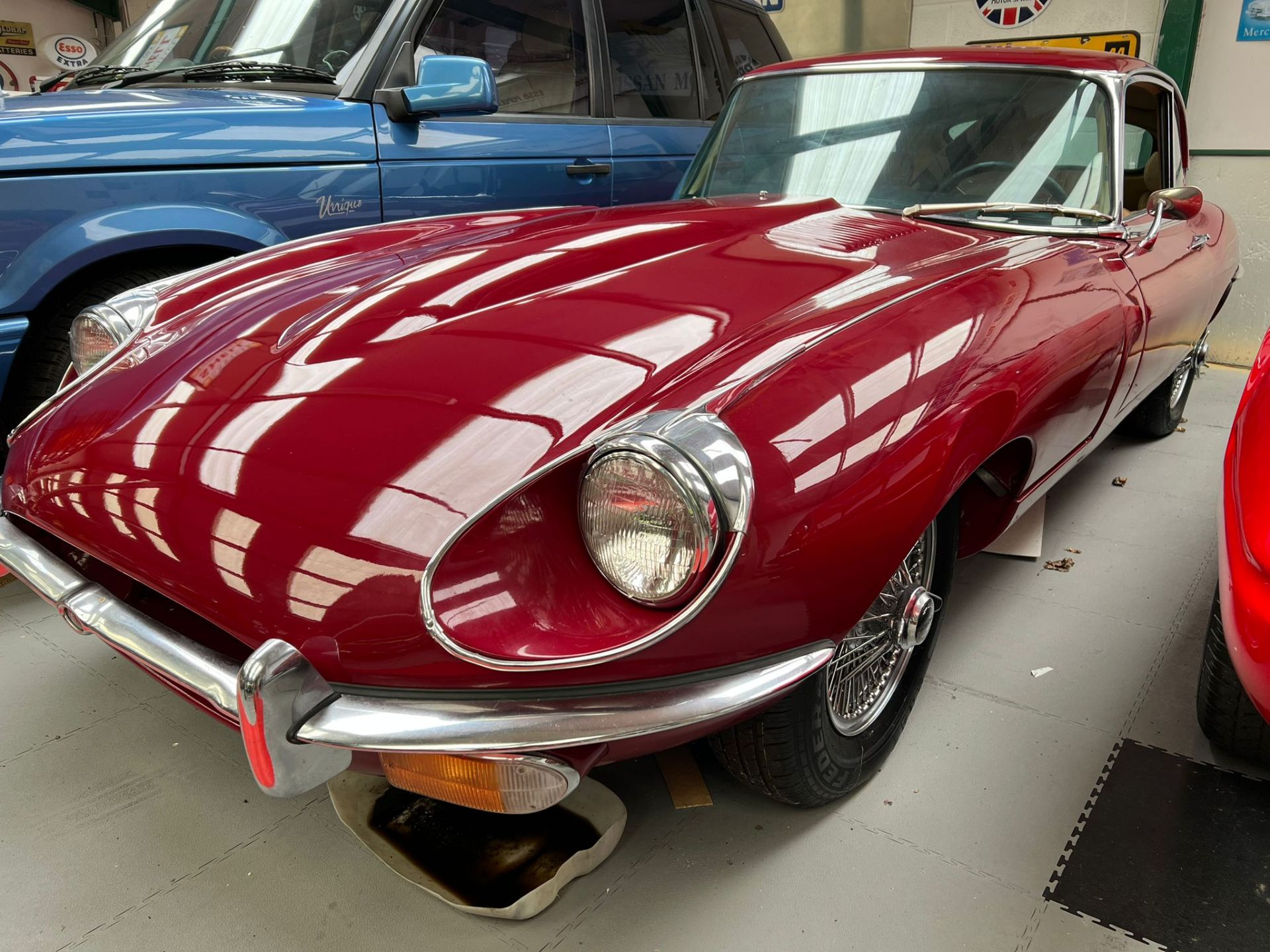 Jaguar E-Type fixed head 2+2 coupe 4.2E 1969 - Image 11 of 24