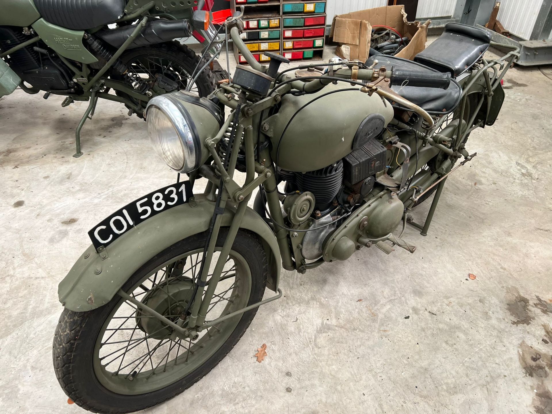 BSA M20 c1930-40s ex MOD - Image 10 of 15