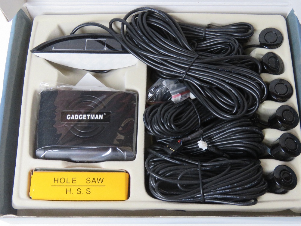 A Gadget Man parking sensor in original box.