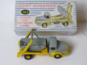 Dinky Super Toys No. 38A 'Camion Unic Multibenne Marrel'.