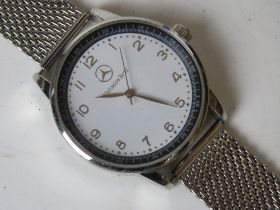 A limited edition Mercades-Benz wristwatch,