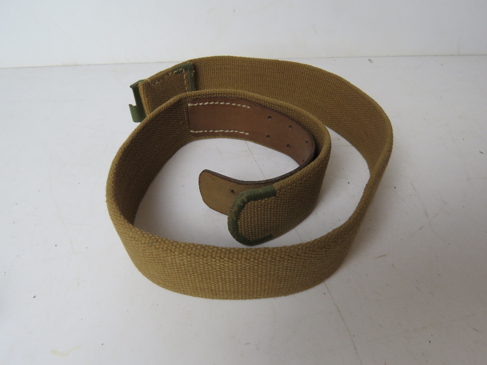 A WWII German Afrika Korps belt in un-is