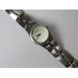 A ladies DKNY stainless steel wrist watch numbered 250004 NY-3010