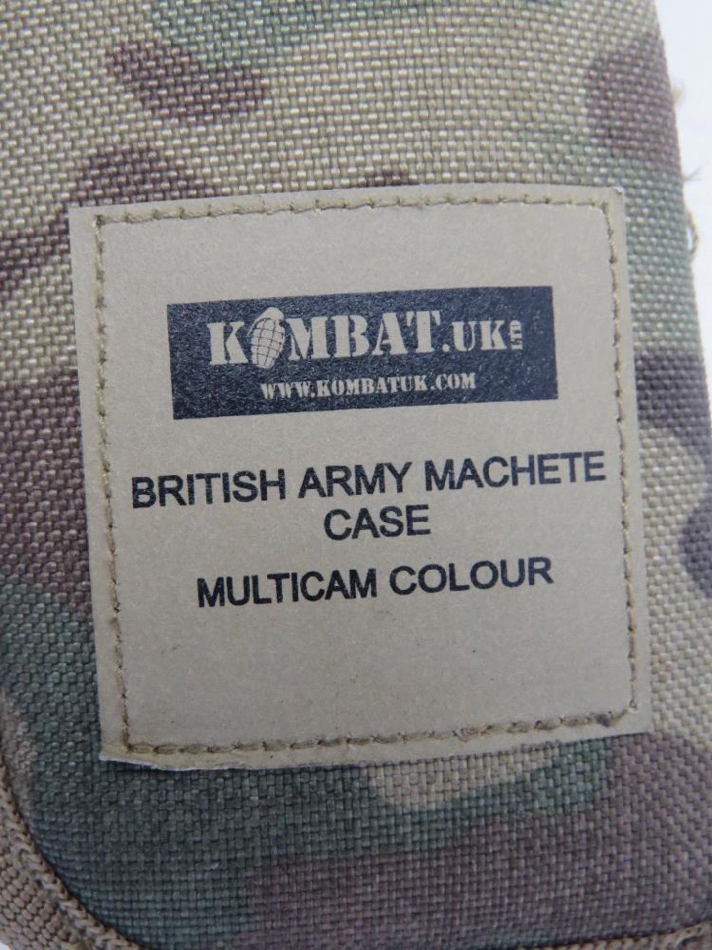 Three Kombat Tactical Machete with MTP sheath. - Image 2 of 2