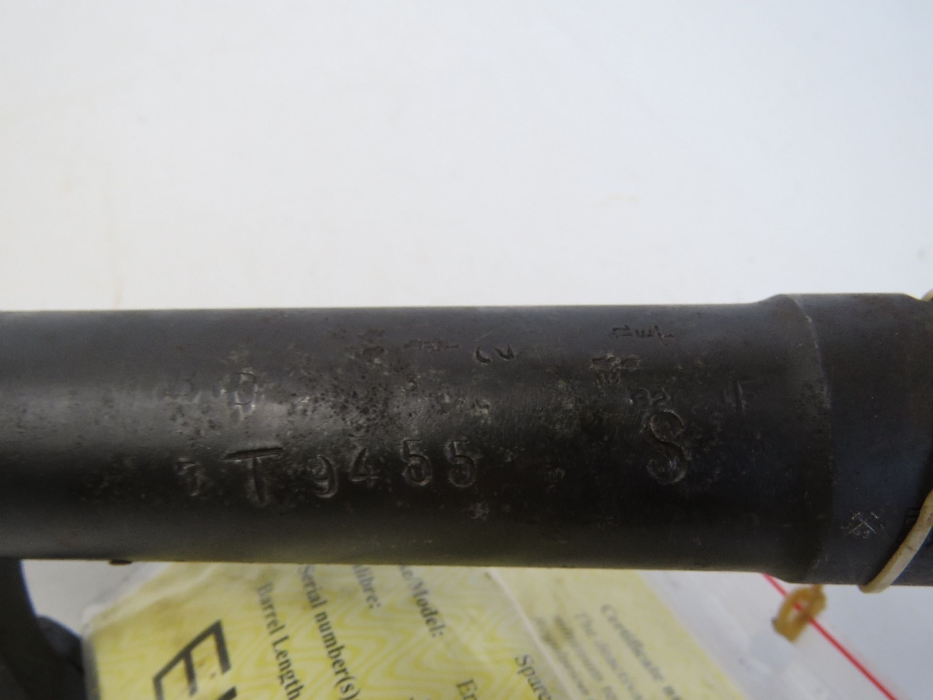 A deactivated Bren Mk11 barrel with carry handle. With certificate. - Image 3 of 3