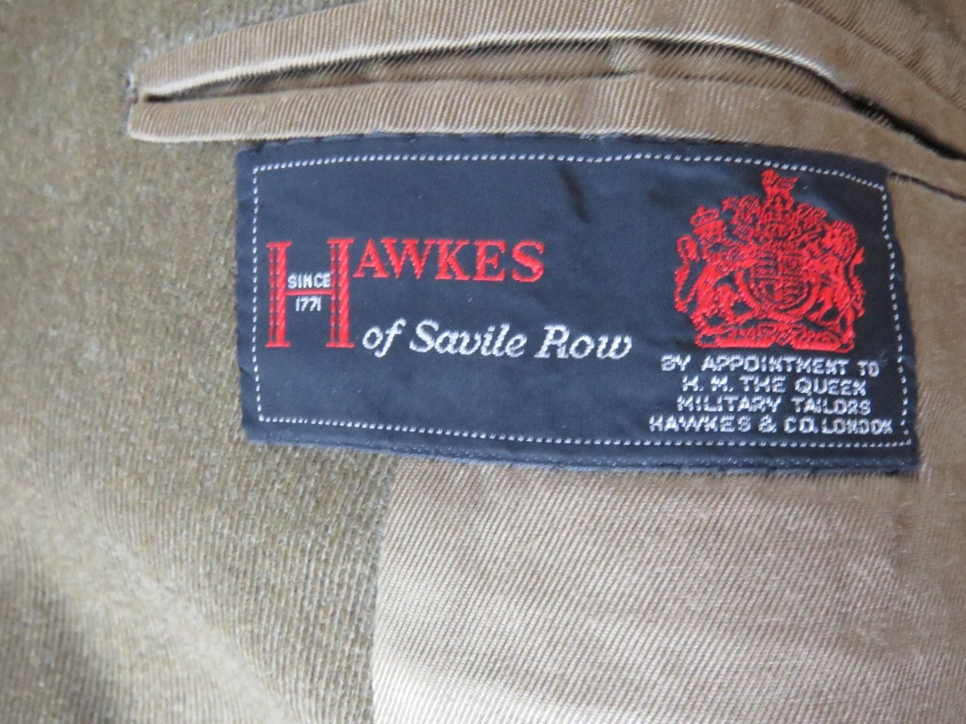 A British Army No 2 dress tunic, bearing label for Hawkes of Saville Row, - Image 5 of 5