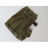 A WWII German MP38/40 magazine pouch.