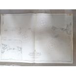 A Naval chart of St Anns Head to St Brides Bay surveyed by Commanders Sherringham and Alldridge,