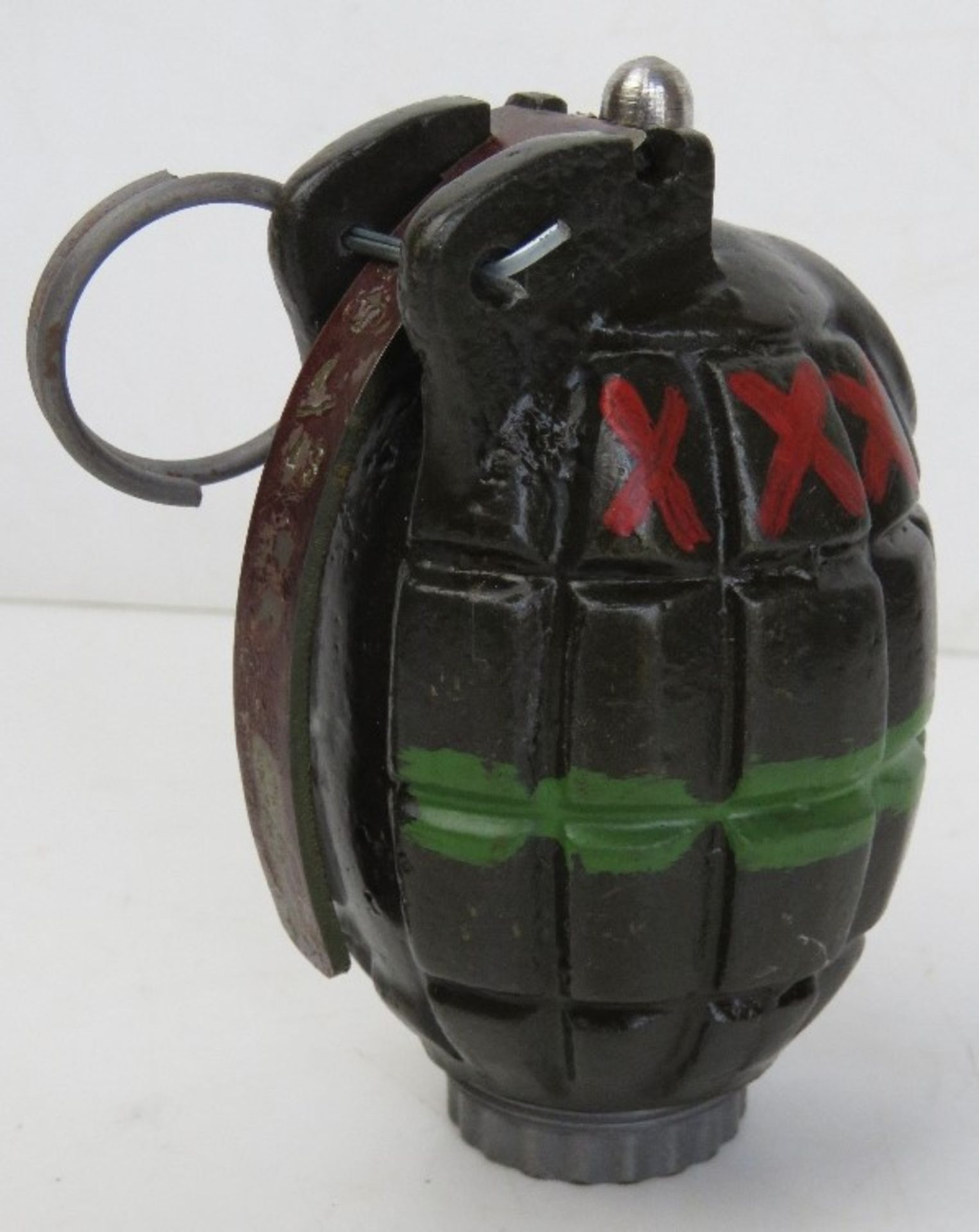 An inert resin No.36 Mills cutaway grenade. - Image 4 of 4