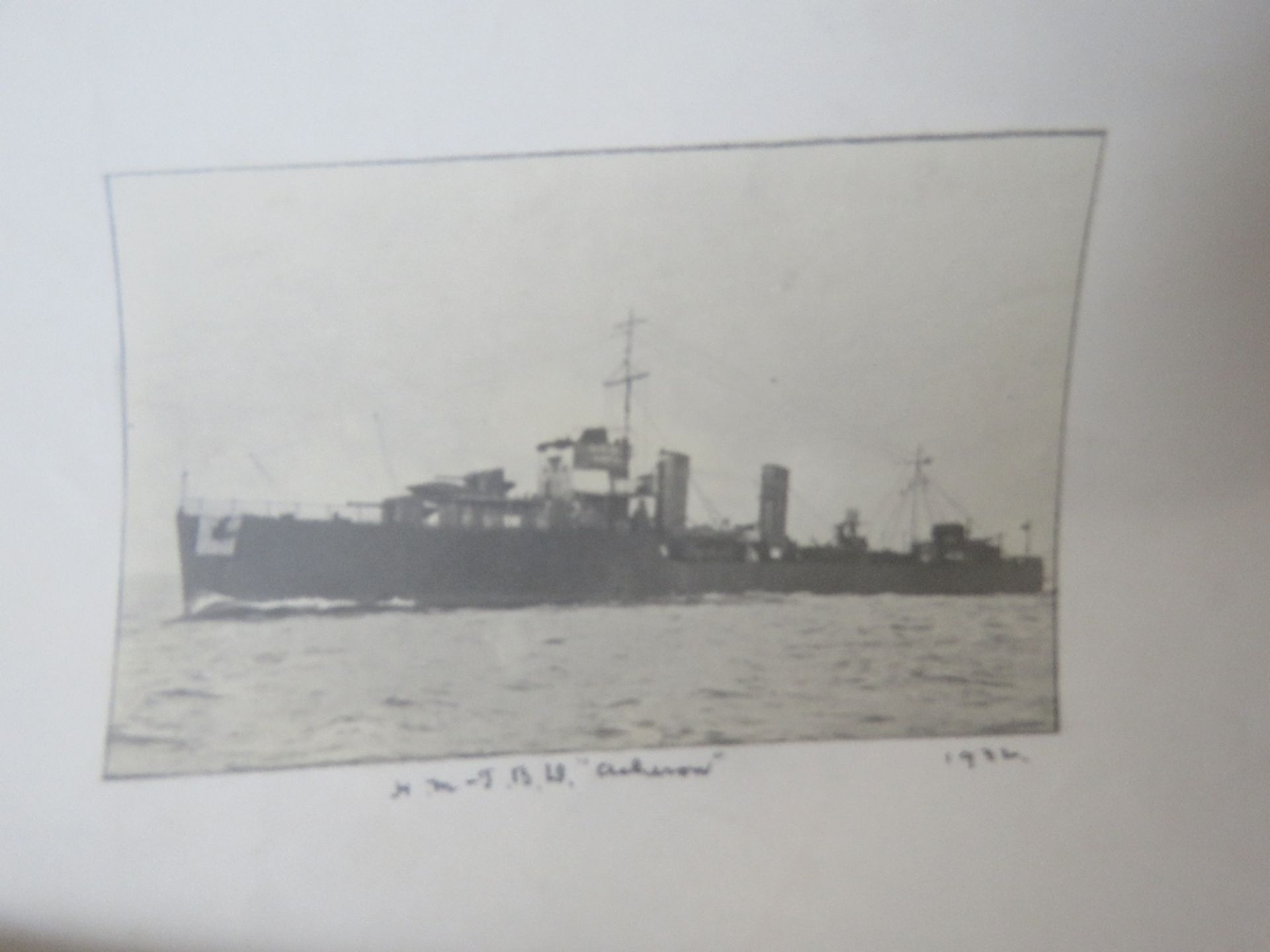 A quantity of assorted military ship photographic prints, blueprints, etc. - Image 9 of 10
