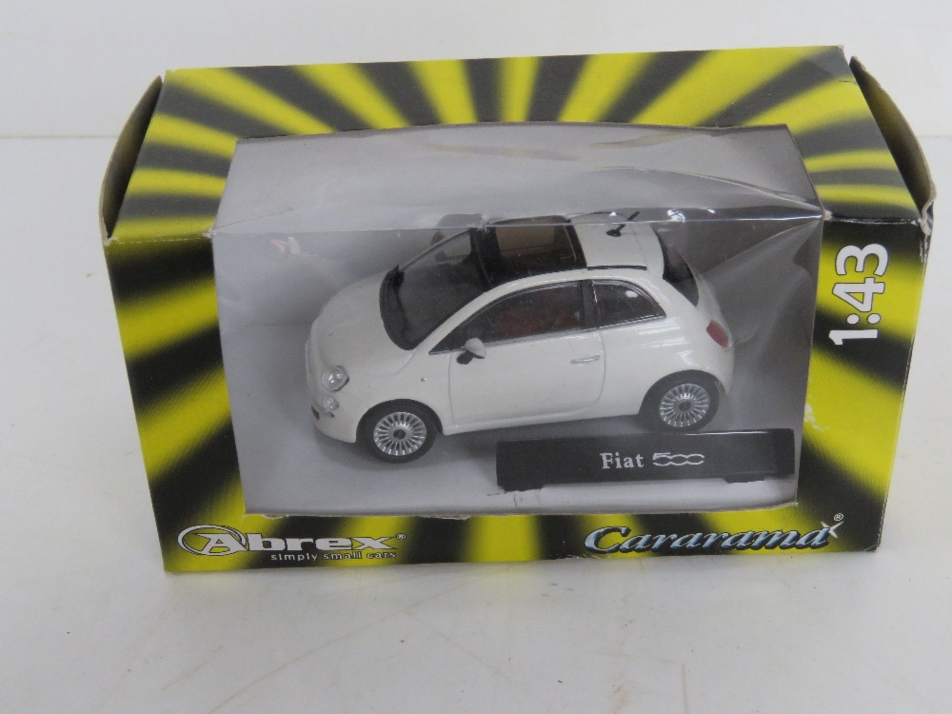 A die cast scale model Fiat 500 by Carar - Image 2 of 3