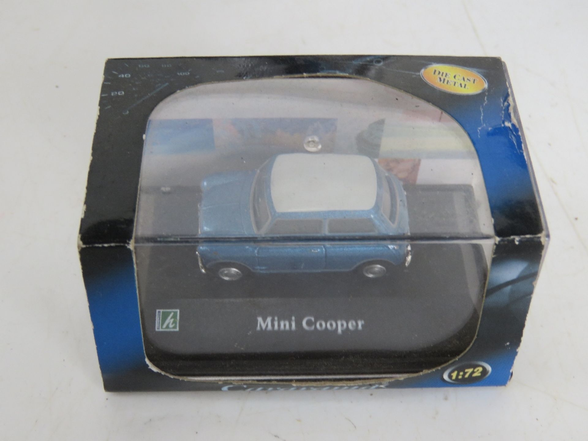A die cast Mini Cooper 1:72 scale by Car - Image 2 of 4