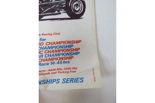 An original Silverstone poster c1970s fo - Image 2 of 4