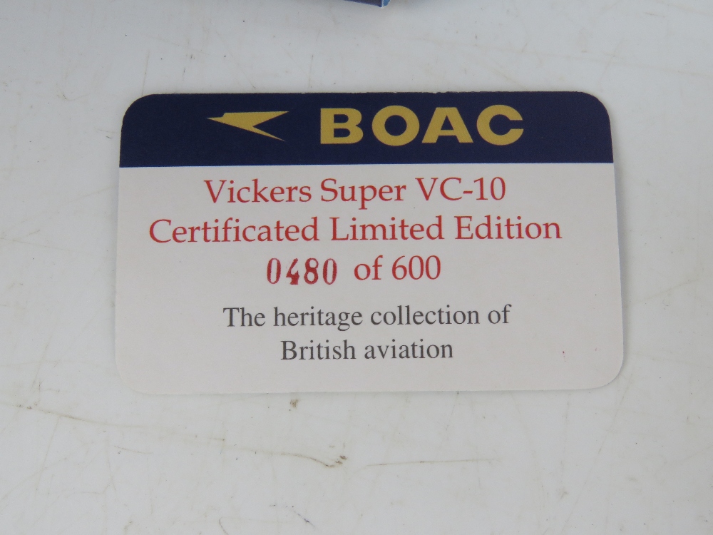 A BOAC British Airways Vickers Super VC- - Image 3 of 3