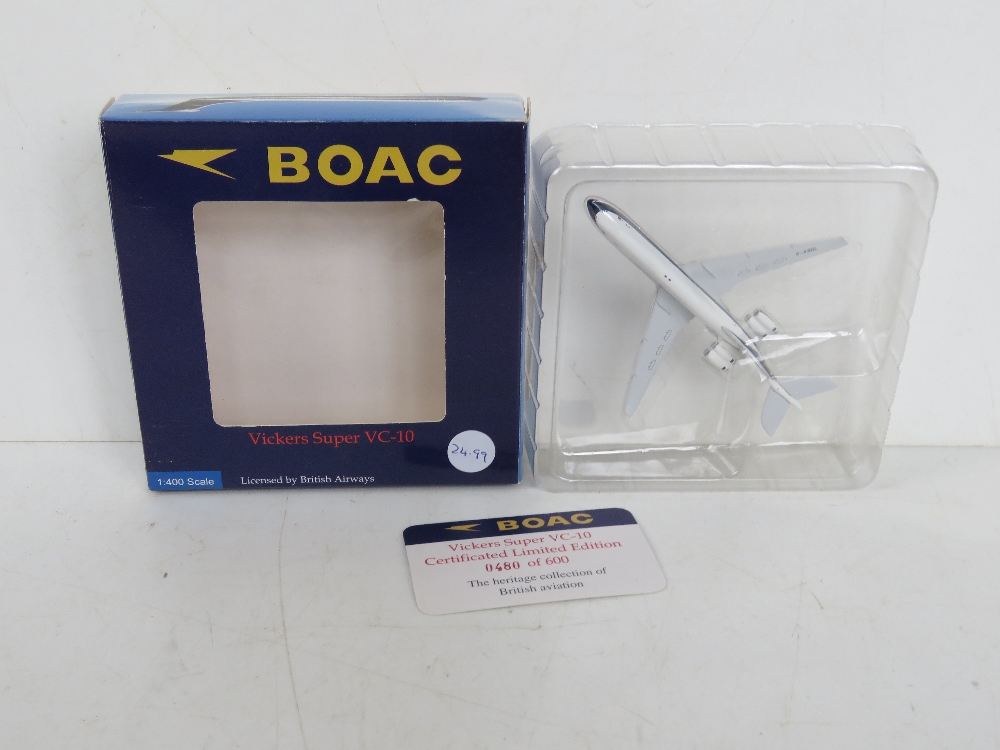 A BOAC British Airways Vickers Super VC-