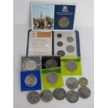 A quantity of assorted British and Commemorative coinage.