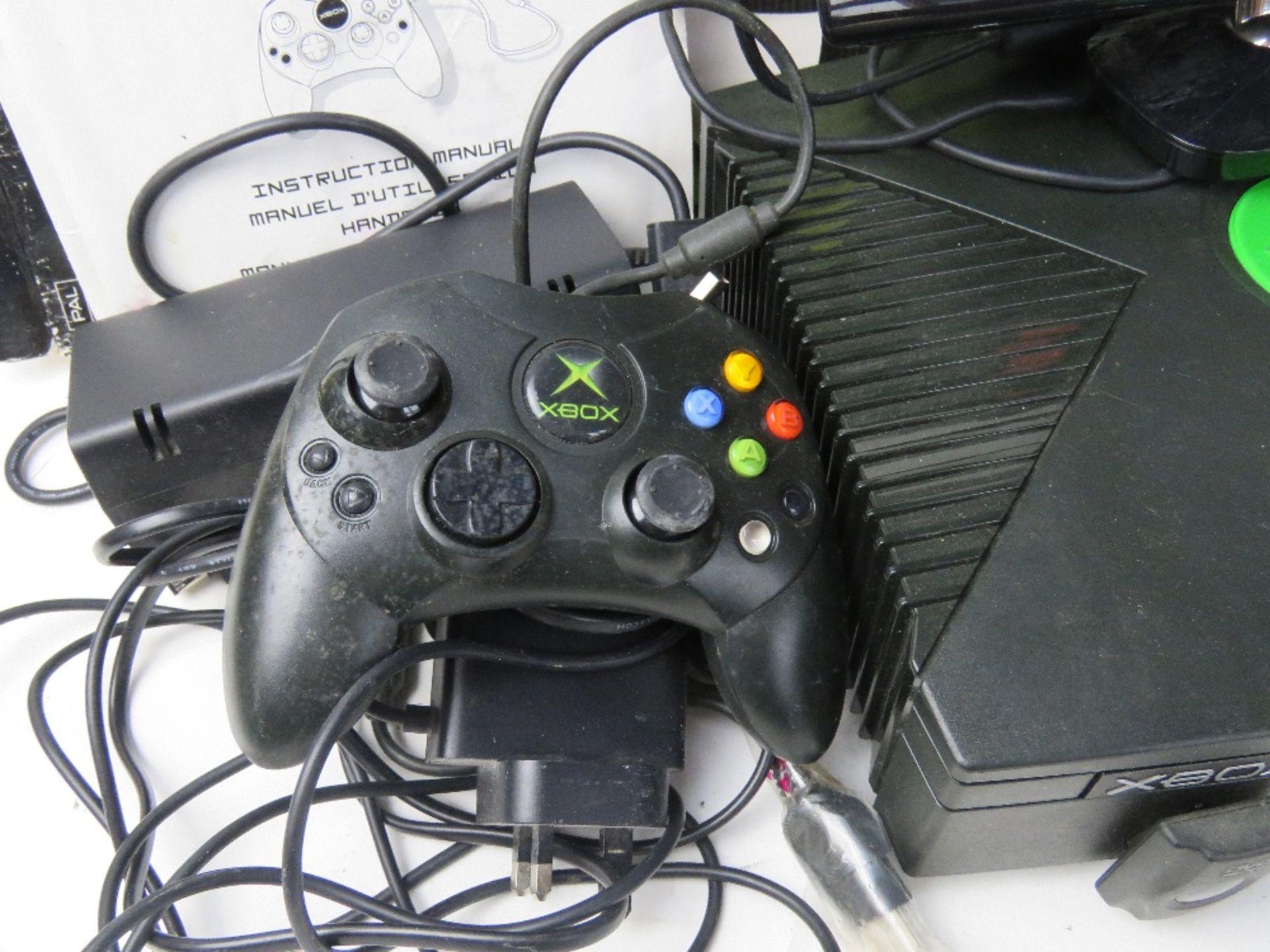 An XBox in original box including instructions, controller and cables, box a/f. - Image 2 of 4