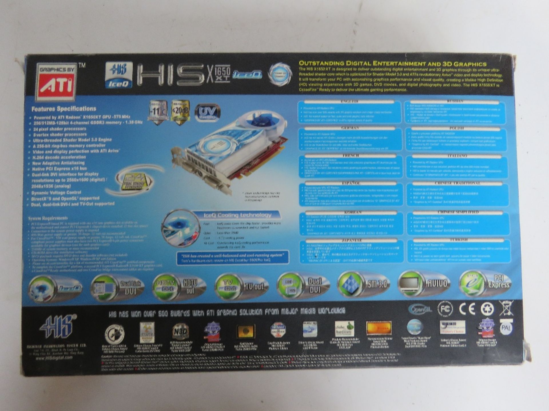 A boxed graphics card and mother board. - Image 3 of 5