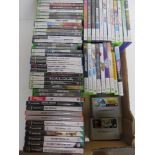 A quantity of video games inc Nintendo Game Cube, XBox One, XBox 360,
