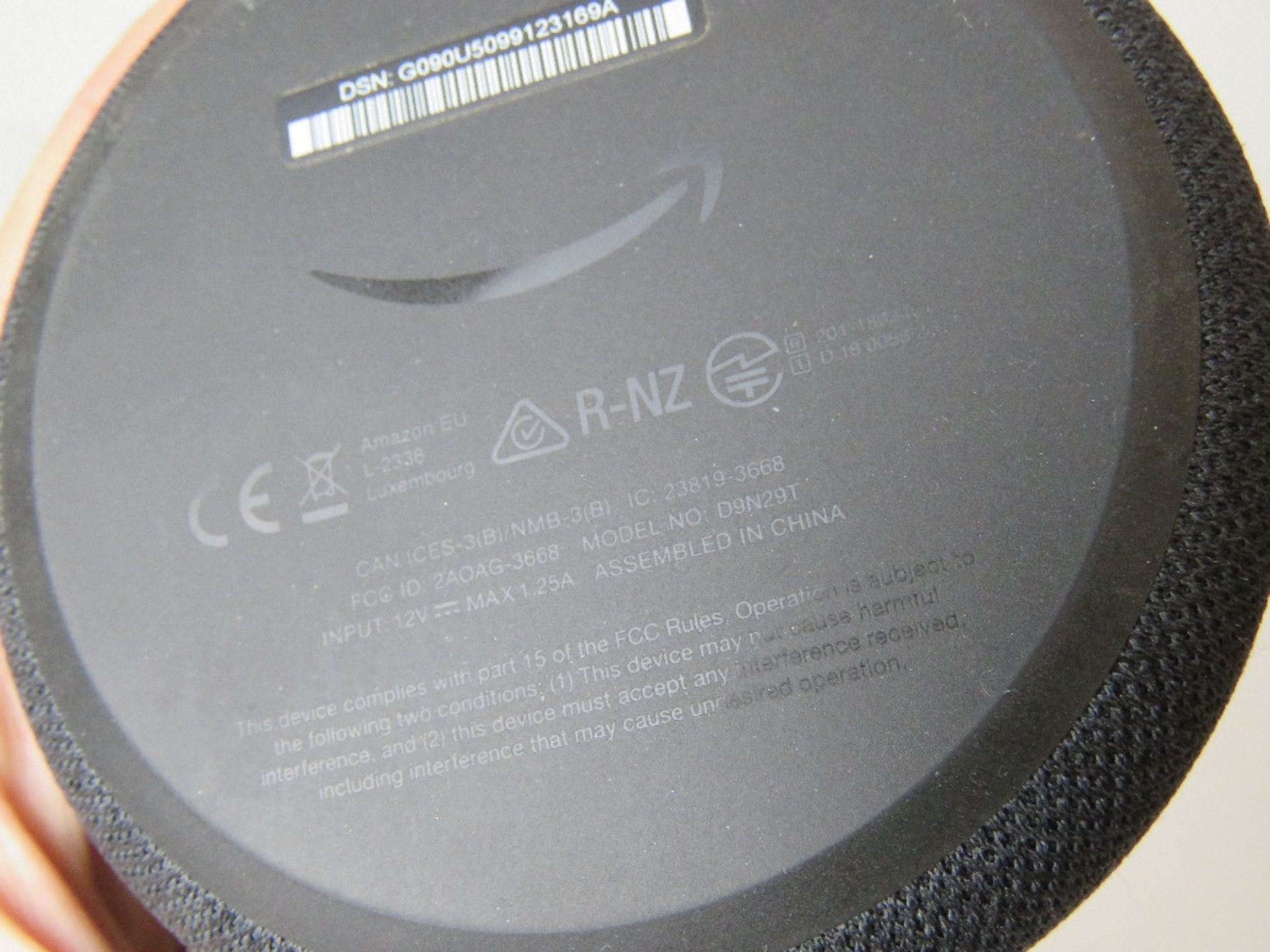 An Amazon Echo Dot, no cable. - Image 2 of 2