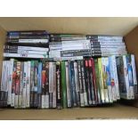 A quantity of video games inc Playstation II, XBox 360, Wii, PS4 and PSP.