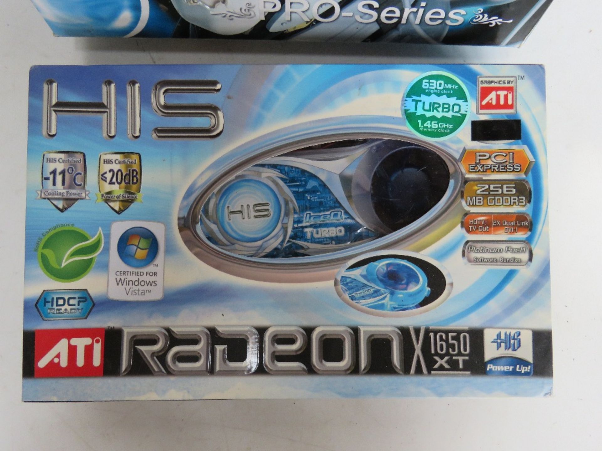 A boxed graphics card and mother board. - Image 2 of 5