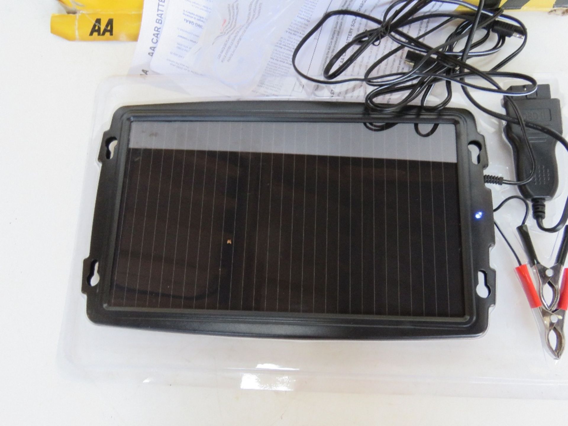 An AA car battery solar charger. In box, box a/f. - Image 3 of 3