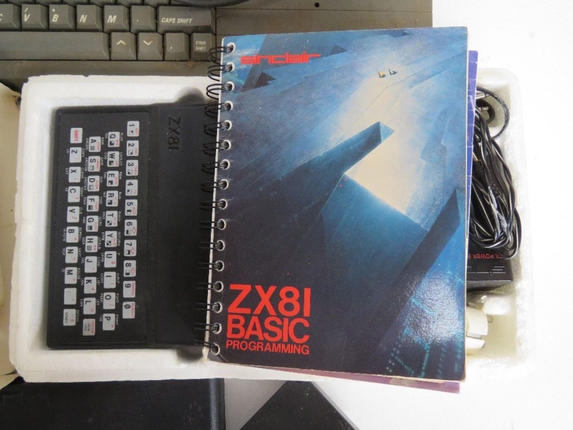 A quantity of Sinclair keyboards and accessories inc ZX81 Basic in original box, box a/f, - Image 4 of 6