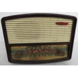 A vintage Bakerlite Pye radio ref no 069024.