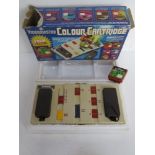 A vintage boxed Videomaster colour cartridge video game. Box a/f.