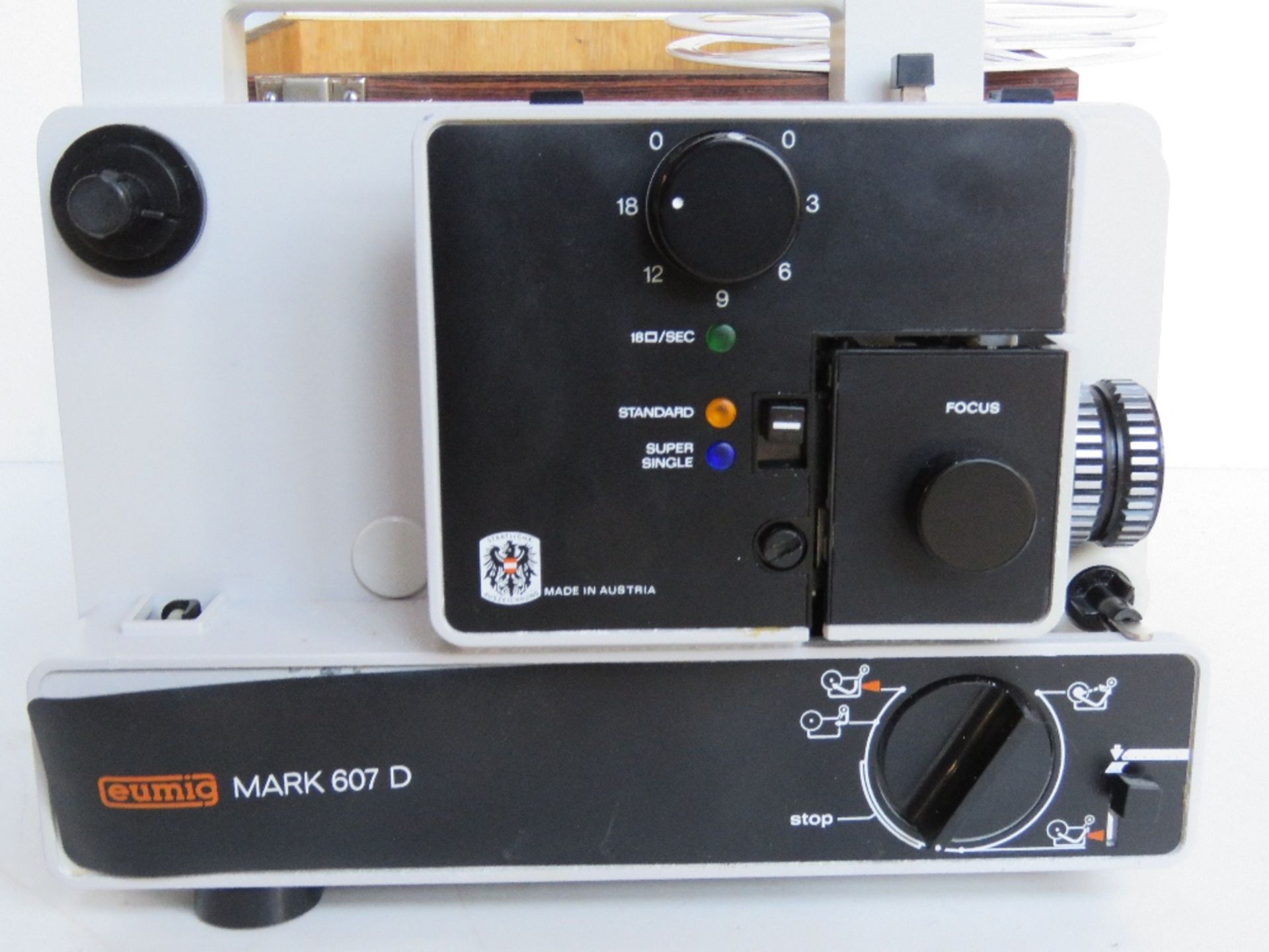 A Eumig Mark 607D projector in case. - Image 2 of 3