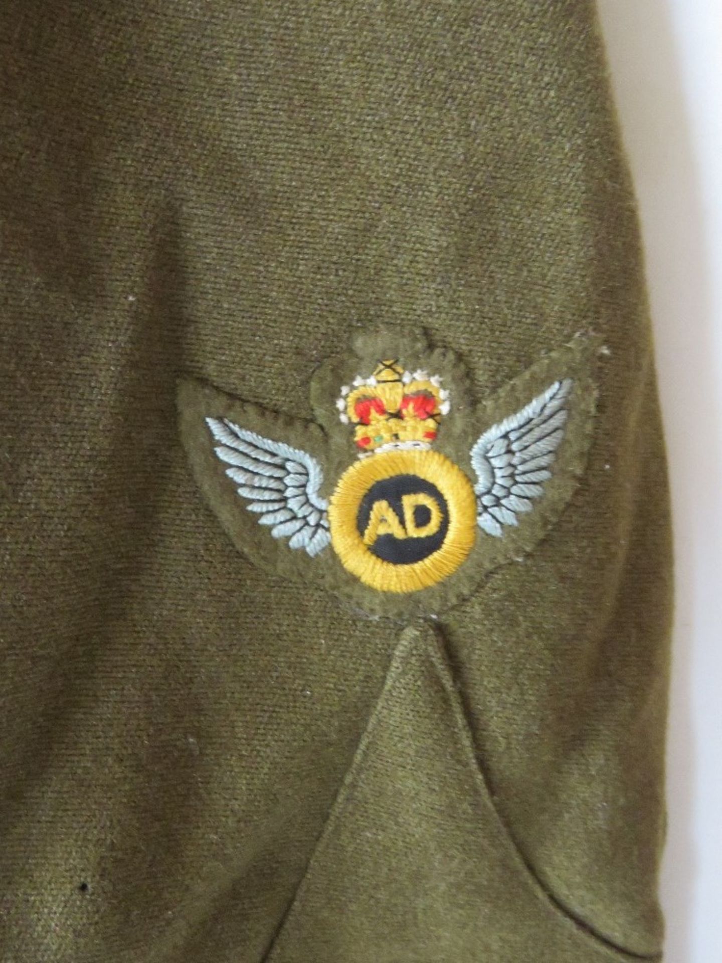A British Army No 2 dress tunic, having badges and patches upon. - Image 2 of 3
